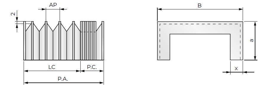 Soufflet métallique de protection sur rectifieuse