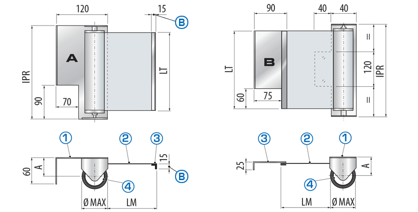 Shutter protection for parallel lathes