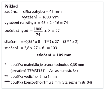 Ploché ochranné měchy s pohyblivými lamelami