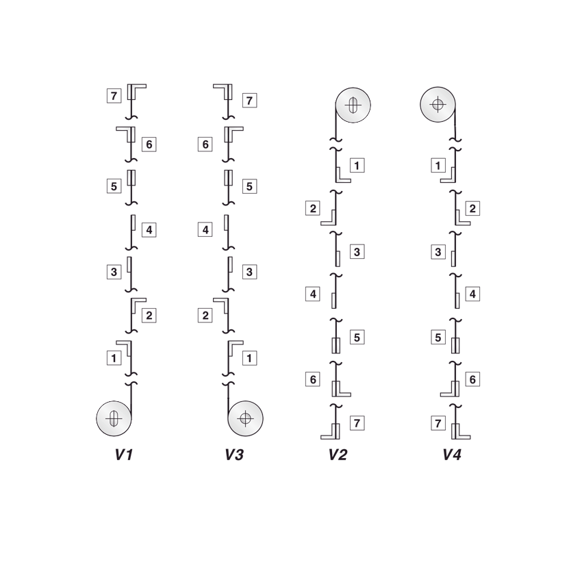 Рулонные защиты без корпуса