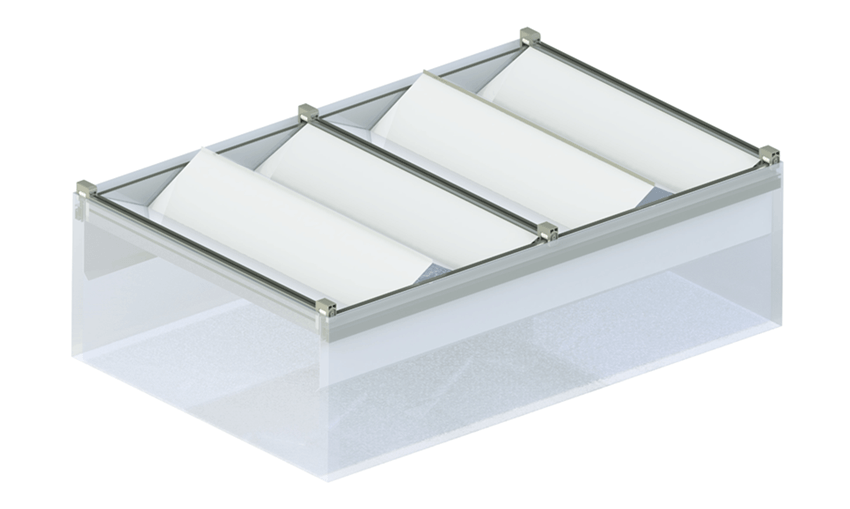 Wave Sky Chemical bellows for roofs